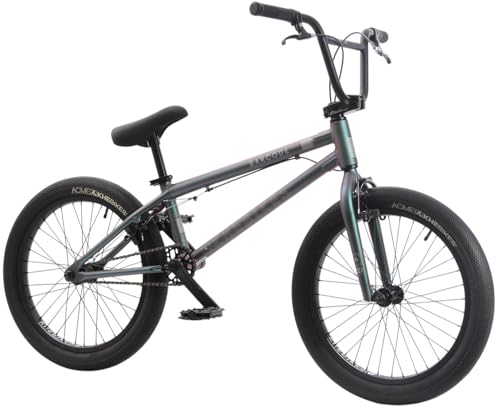 KHEbikes KHE Barcode LL Bicicleta BMX de 20 pulgadas – 10,4 kg – Cuadro de aluminio – Affix Rotor – 360° Tricks – Llantas de doble cámara – Flip Flop Verde – 2025