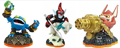 Activision Skylanders Giants: Three (3) Characters Team Pack Core Series 2 - Trigger Happy Fright Rider and Pop Fizz