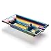 ZOJUX Cenicero de cigarros Rainbow Color Acero Inoxidable cenicero Prensa giratoria Bandeja de Cenizas portátiles de cenicero de Metal cenicero CL-108 Materiales duraderos