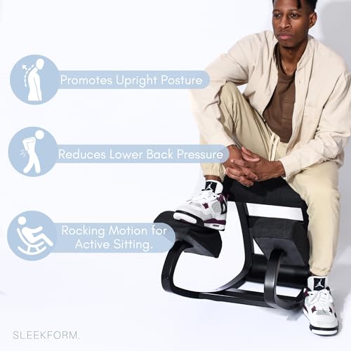 Sleekform Ergonomic Kneeling Chair review - Rocking Balance Posture Seat Image 3
