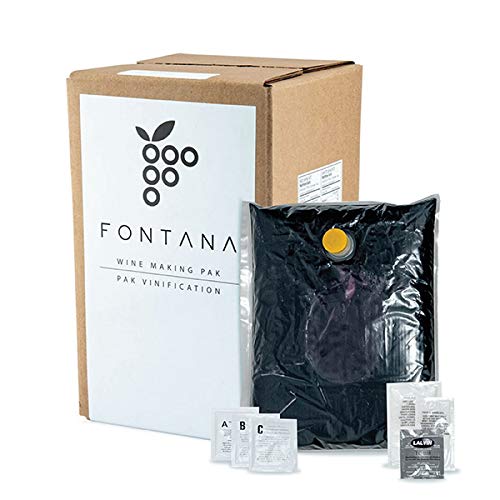 Shiraz Fontana Wine Making Kit, 30 bottles (750ml/each)