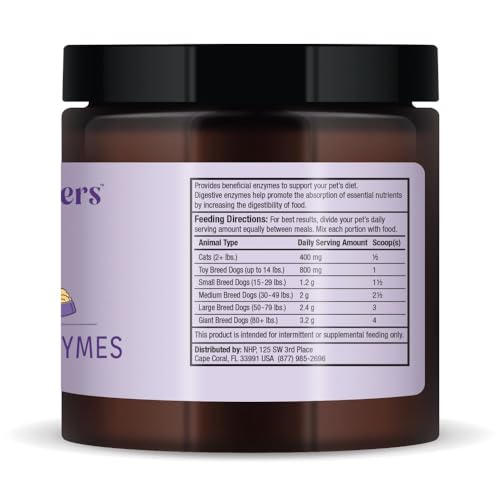 Best enzyme powder comparison product option for cat digestive support