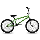 Hiland 20' Kids Bike for Boys BMX Freestyle Bicycle Green