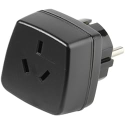 Vivanco TA AUS/D Negro caja de tomacorriente - Caja registradora