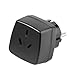 Produktbild Vivanco TA AUS/D Reisestecker Australien/China Buchse (Schuko Stecker schwarz)