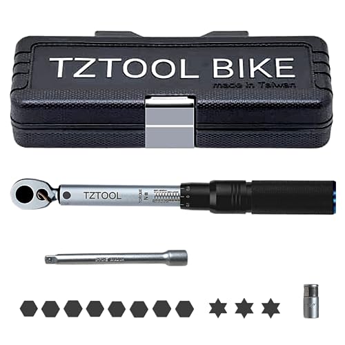 Preisvergleich Produktbild TZTOOL Drehmomentschlüssel Fahrrad 1 / 4 Zoll 2-20Nm