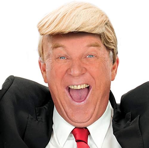 Donald Trump Wig For Adults Great For Halloween Holiday Costume Funny Mr Billionaire Accessory Dress Up Like President Men Women Teens And Children Amazon Sg Pet Supplies