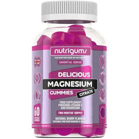 Nutrigums Magnesium Citrate & Vitamin C Gummies Cover
