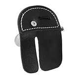 Toddmomy Pestaña De Dedo para Tiro con Arco Protector De Dedo Portátil para Arcos Recurvos Protector De Dedo Antideslizante Pestaña De Dedo para Exteriores Práctico Accesorio De Protección