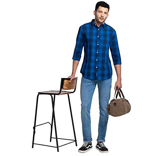 Image of Spykar Men's Rover Regular Fit Mid Rise Casual Jeans