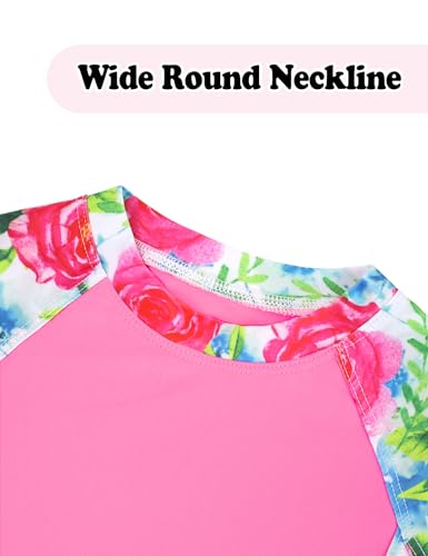 Image of Girls Swimsuit One Piece Bathing Suit Sleeveless Swimwear Matching Skirts for Toddler Kids Swim Surfing