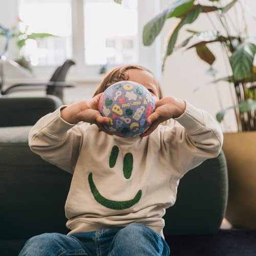Bouncing Buddy – Der perfekte Spielball für Kleinkinder (5, 12,7 cm) | Fördert Motorik & Koordination | Weicher, langlebiger Kautschuk | Sicher & Pflegeleicht | Für drinnen & draußen Blueberry