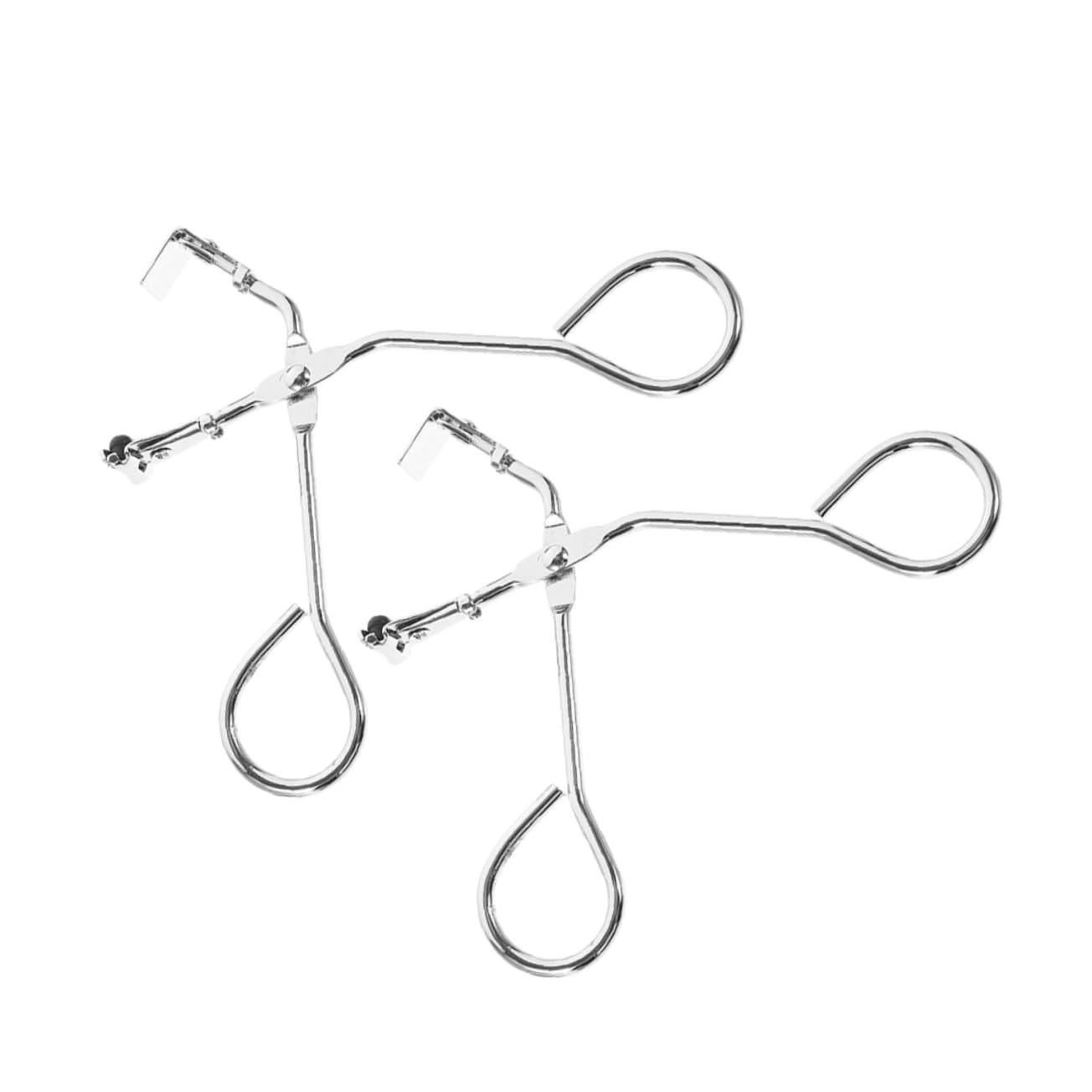 FOYTOKI Metal Eyelash Curler for Mini Portable Curler with 2 Pcs Refill Pads Perfect for Travel