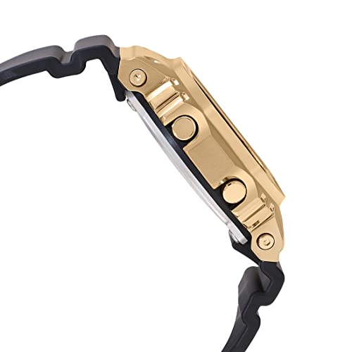 Casio G-Shock GM-5600G-9DR Gold IP Black Digital Dial Black Resin Strap Men's Watch Shock and 200M Water Resistant G1277 - Image 3