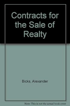 Hardcover Contracts for the Sale of Realty Book