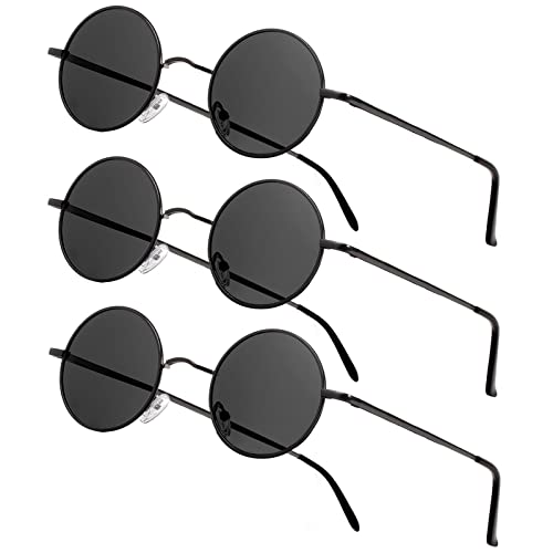 Image of Vintage Small Round Polarized Hippie Sunglasses for Men Women Circle Sun Glasses NP1002