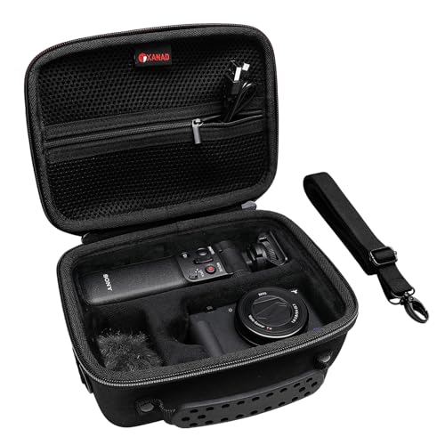 Housse Sony ZV-1F étui rigide pour kit vlogger trépied et micro