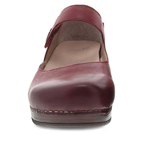 Image of Dansko Beatrice Mary Jane Clog for Women - Memory Foam and Arch Support for All -Day Comfort and Support - Lightweight EVA Outsole for Long-Lasting Wear