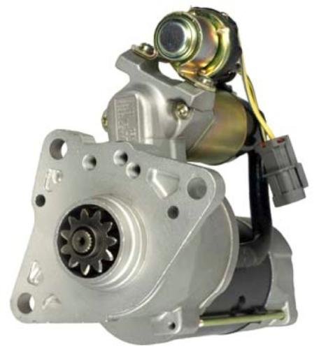 RAREELECTRICAL New Starter Compatible With Mitsubishi Fuso Medium & Heavy-Duty Trucks Fg Series 3.3L 201 1990-1991 Fe Series 3.3L 201 1989-1995 3.9L