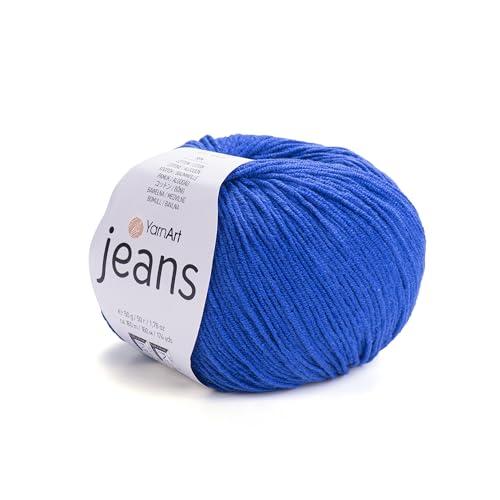 YarnArt Cotton Blend Amigurumi Yarn – 55% Cotton 45% Acrylic,