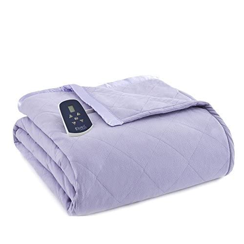Buy Lilac, Full Shavel Home Products Thermee Electric Blanket, Lilac