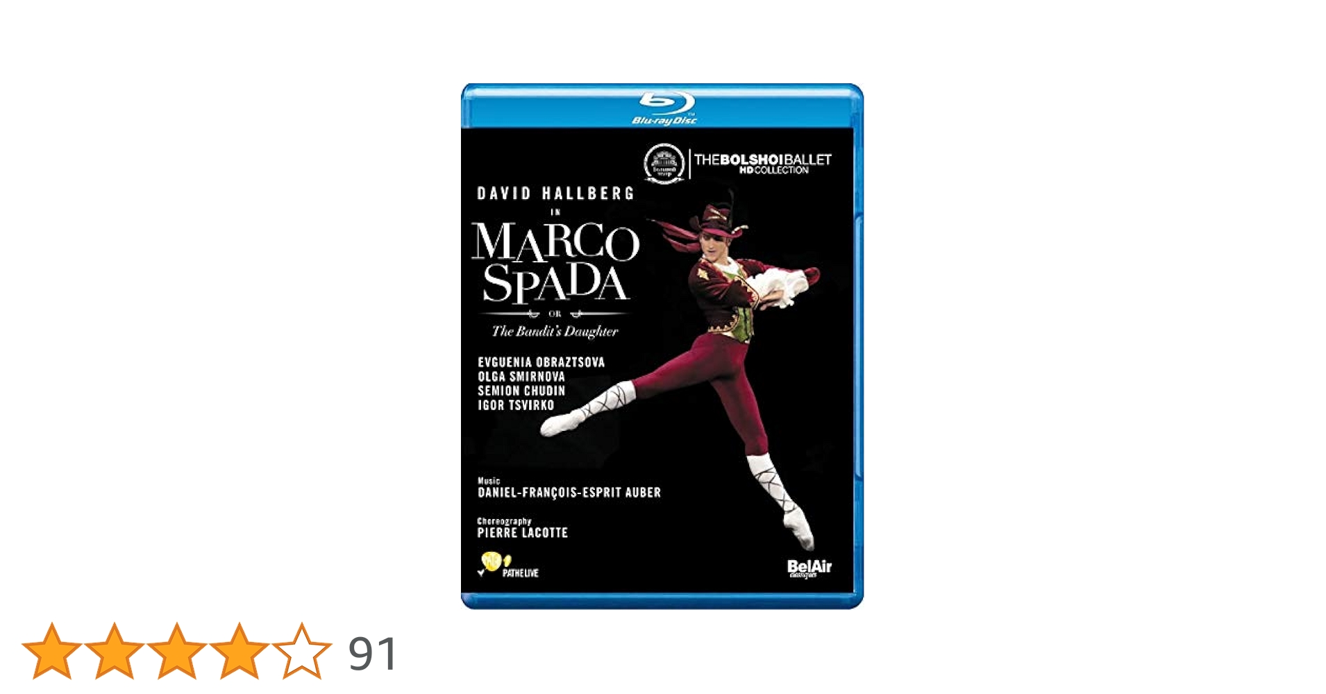 マルコ・スパダ あるいは盗賊の娘 (全3幕) ローマ歌劇場バレエ 1982 [DVD] [Import] マルコ・スパダ あるいは盗賊の娘 全3幕 ローマ歌劇場バレエ