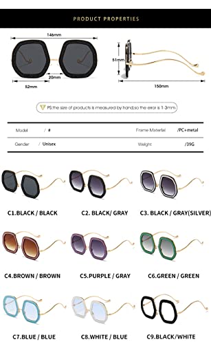 Sunglasses, Fashion Ladies Glasses, Fashion Street Men and Women Shooting Sunglasses, Outdoor Holiday Sun Shades4