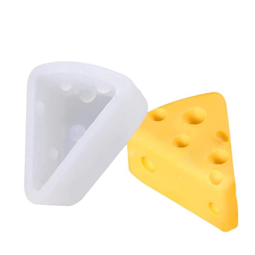 DOITOOL 1pc Silicone Cheese Mold for Creative Baking Non-stick Fondant Cake Mould for Homemade Chocolates Candies and Biscuits Baking Tool for Home and