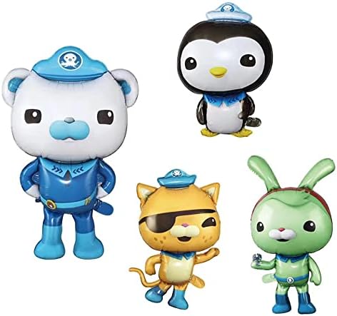 Amazon Com 8pcs 28inch Octonauts Balloons Barnacles Kwazii Peso Tweak Foil Balloon Kids Happy Birthday Party Supplies Toys Games