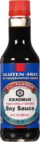 Kikkoman Soy Sauce, Gluten Free, 10 oz