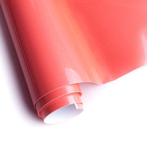 Image of Itsy Bitsy Vinyl Colour Changing Hot Watermelon Red to Pink 12inchX2ft 1 Roll|for Home Kitchen,Cabinet Furniture,Table Top,Wall,Car Wrap Sheet,Wallpaper,Waterproof Vehicle Sticker