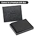Travelambo Wallet for Men Real Leather Mens Bifold Wallet RFID Blocking - Thin & Stylish with ID Window in Gift Box (Crazy Horse, Black)