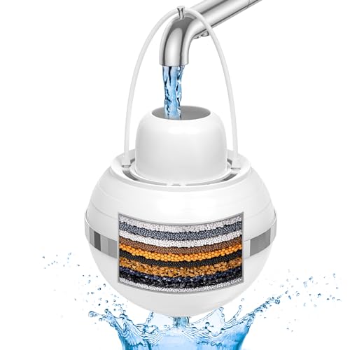 Nusogon ZH-GLQ-WH Tub Filter For Bathtub, Bath Ball Filter For Tub Faucet cover