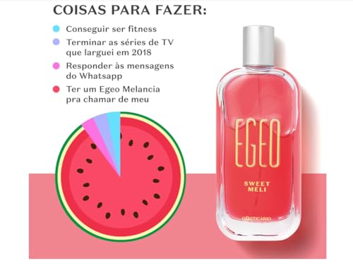 Egeo Sweet Meli Desodorante Colônia 90ml