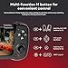 nubia RedMagic Mobile Gaming Controller for Android/iPhone with Phone Case Support, Hall Effect Joysticks Wireless Phone Controller with RGB Light, Split Design Handheld Gaming Gamepad