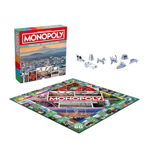 Monopoly Portland, OR Edition para 2-6 jugadores miniatura 4