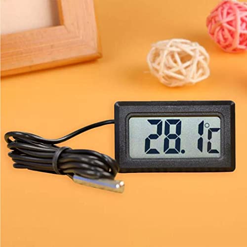 Image of MCP Healthcare Fridge Thermometer Digital LCD Sensor Wire Embeded Fridge Temerature Indicator Thermometer With Fork Kitchen Thermometer