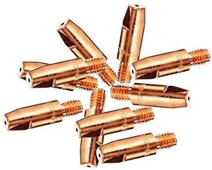 10 X 0.8mm Mig Euro Torch Contact Tips For MB15 MB25 MB36 Welding 10 Pack