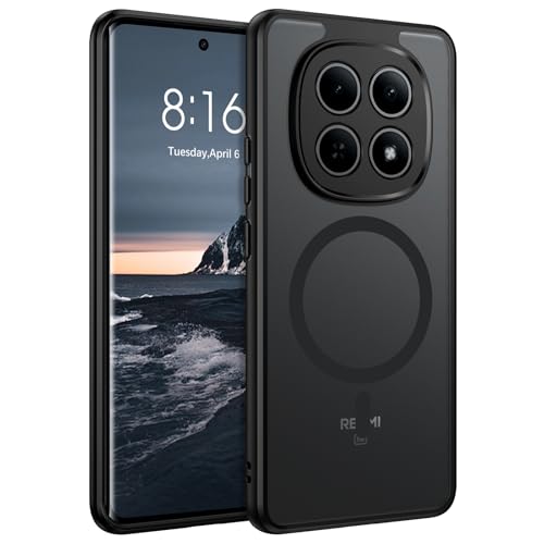 YINLAI für Xiaomi Redmi Note 15 Hülle Kompatibel mit MagSafe,Handyhülle Magnetisch Cover Hülle Translucent Matt Stoßfest Schutzhülle für Xiaomi Redmi Note 15 5G 6.77