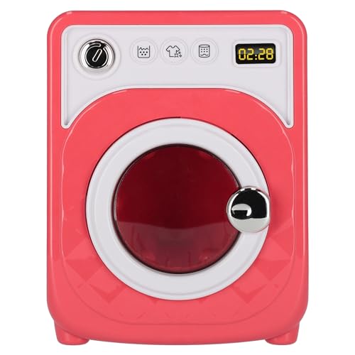 Lavatrice giocattolo INTERATTIVA, per bambini, cestello MOBILE, LUCE, SUONO 3+ (Lavatrice A)