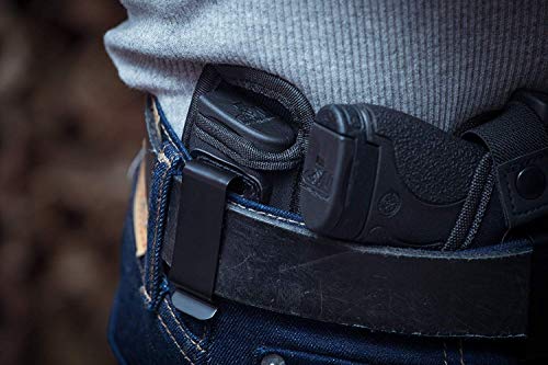 Anjilu 2 Pack Universal Iwb Holster For Concealed Carry | Inside The Waistband | Fits S&W M&P Shield/Glock 26 27 29 30 33 42 43 / Springfield Xd Xds/Ruger Lc9 #TOP5