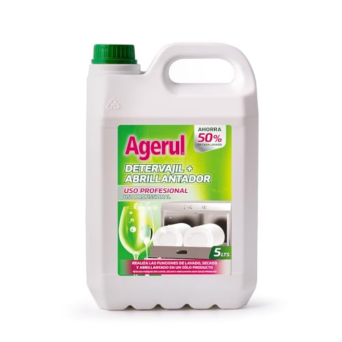 Lavavajillas + Abrillantador Profesional Agerul Garrafa De 5L