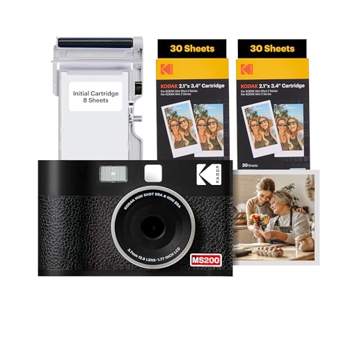 コダック Mini Shot 2 2-in-1 インスタントカメラ＆プリンター Amazon.co.jp: KODAK Mini Shot 2 ERA 4PASS 2-in-1 Camera