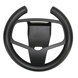 GOWENIC Racing Game Steering Wheel, USB Car Race Game Steering Wheel, Gamepad Steering Wheel, Racing Game Driving Controller for PS5 Console Handle