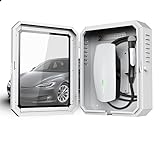 Charger Box for Tesla Gen 3, Outdoor Wall Charger Cover for Tesla Accessories, Rainproof Dustproof Wall Connector Charging Cable Organizer Tesla Charger Lock Box