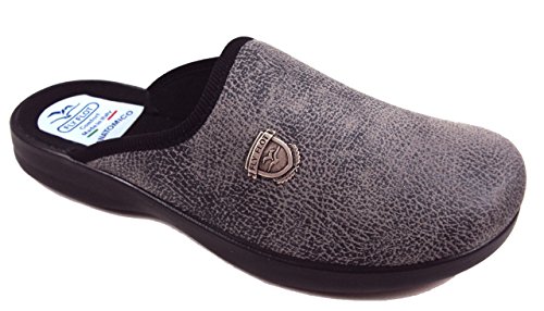 Fly Flot P7588 4D Grigio Ciabatte Uomo Made in