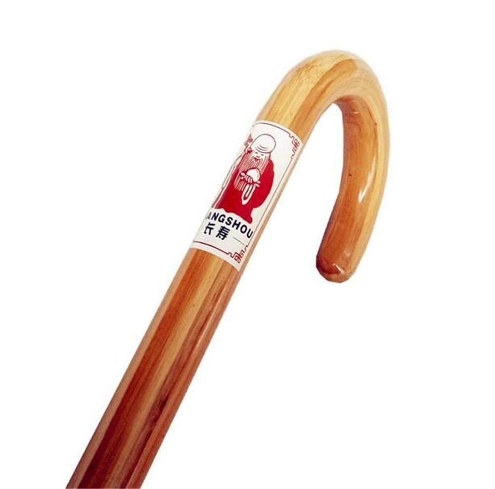 Camminatori per anziani Stampelle Stampelle regolabili in legno massello Arrampicata in montagna Bastone da passeggio in bambù Anziani Canna di bambù Ausilio per camminare Bastone da trekking all'ap