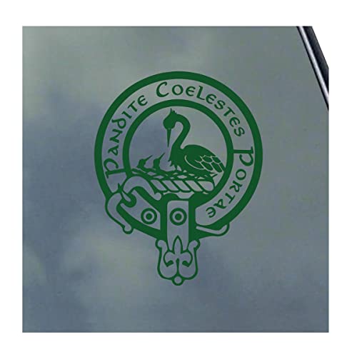 Gibbs (Gibson) Scottish Clan Vinyl Sticker Decal Tartan with Banner Option Family