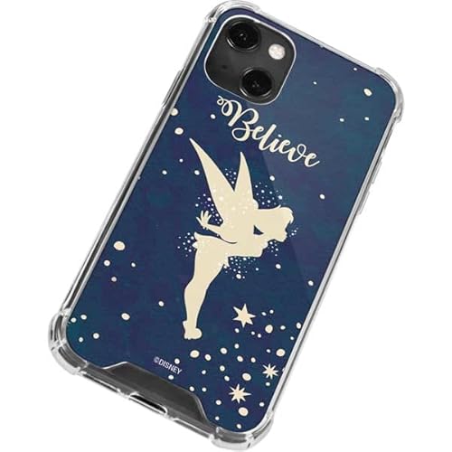 Skinit Clear Phone Case Compatible With Iphone 14 Plus - Officially Licensed Disney Tinker Bell Believe Design #TOP2
