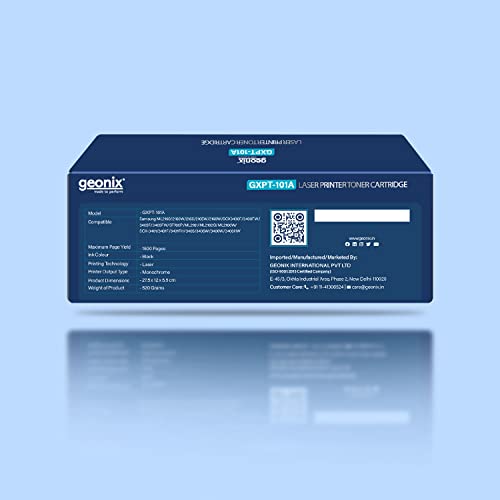 Image of GEONIX 101A Printer Toner Cartridge for Samsung ML 2160 /2160W /2165 /2165W /2168W /SCX3400F /3400FW /3405F /3405FW /SF760P /ML2161 /ML2162G /ML2166W /SCX3401 /3401F /3401FH /3405 /3405W /3406W /3406HW (Black)